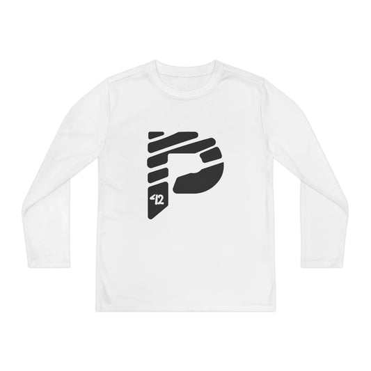 Youth Long Sleeve Color Rush Black Tee