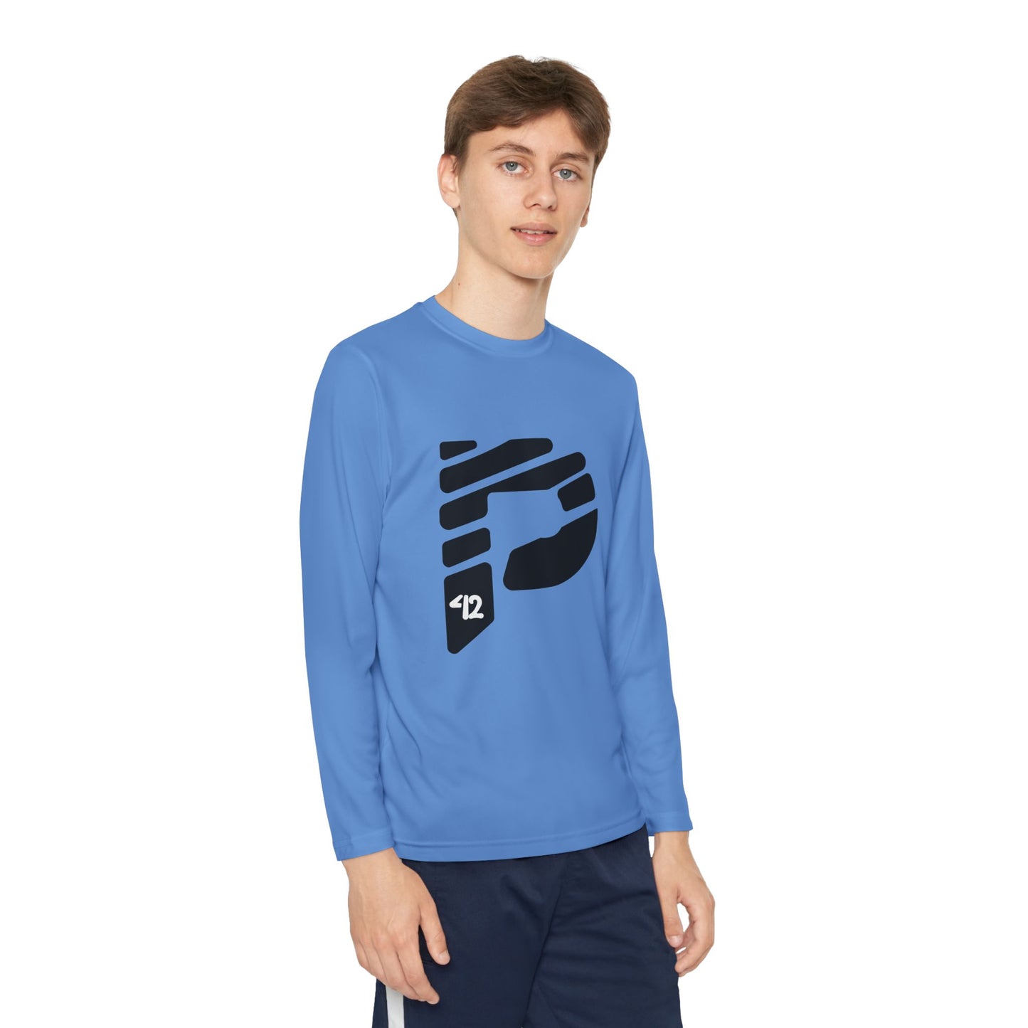 Youth Long Sleeve Color Rush Black Tee