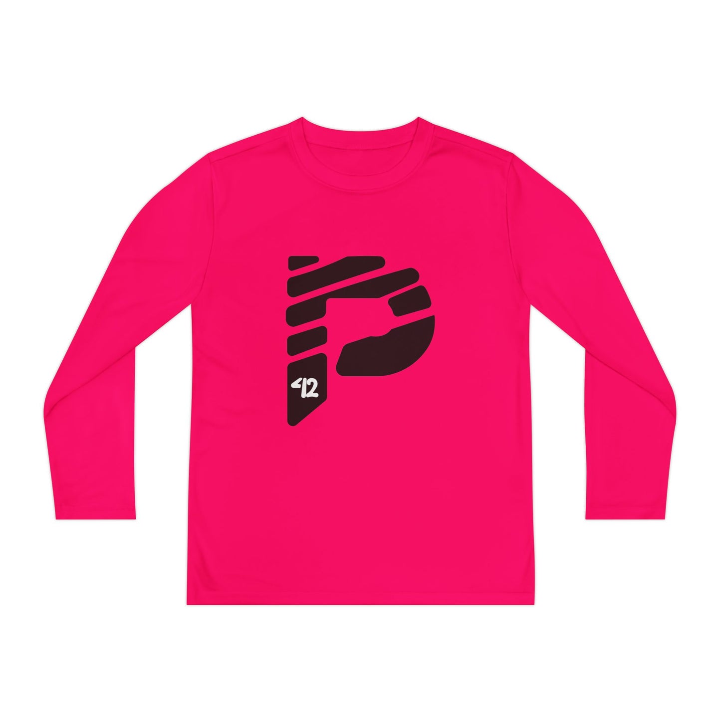Youth Long Sleeve Color Rush Black Tee