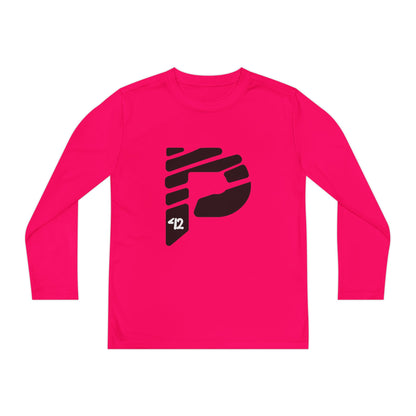 Youth Long Sleeve Color Rush Black Tee
