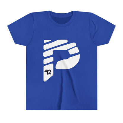Youth Short Sleeve Color Rush White Tee