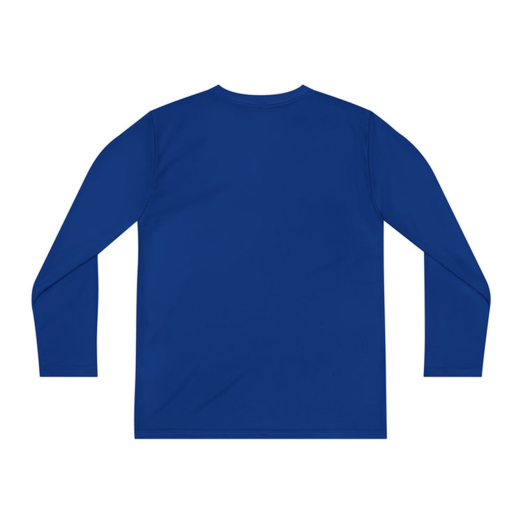 Youth Long Sleeve Bridges Color Rush Black Tee