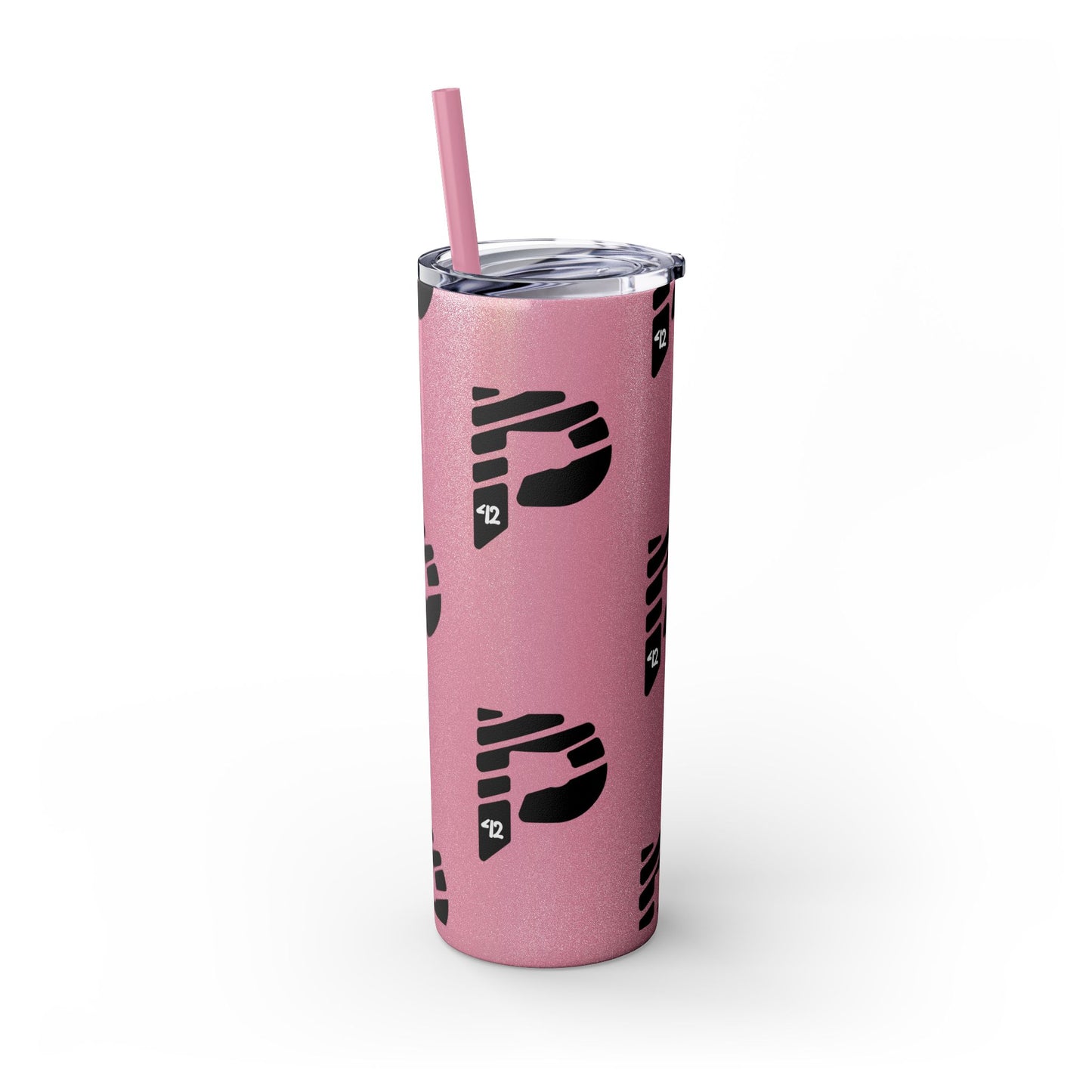 Color Rush Skinny Tumbler with Straw, 20oz