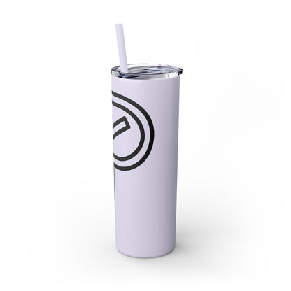 Bridges Skinny Tumbler with Straw, 20oz