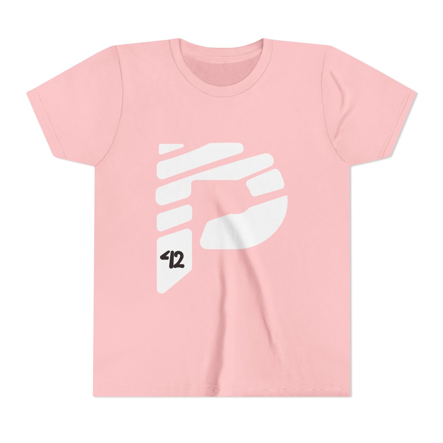 Youth Short Sleeve Color Rush White Tee