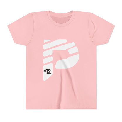 Youth Short Sleeve Color Rush White Tee