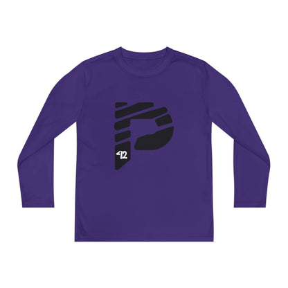 Youth Long Sleeve Color Rush Black Tee