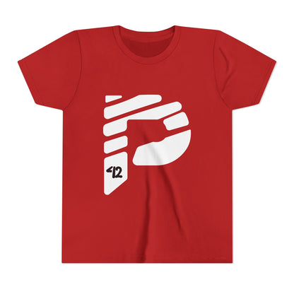 Youth Short Sleeve Color Rush White Tee
