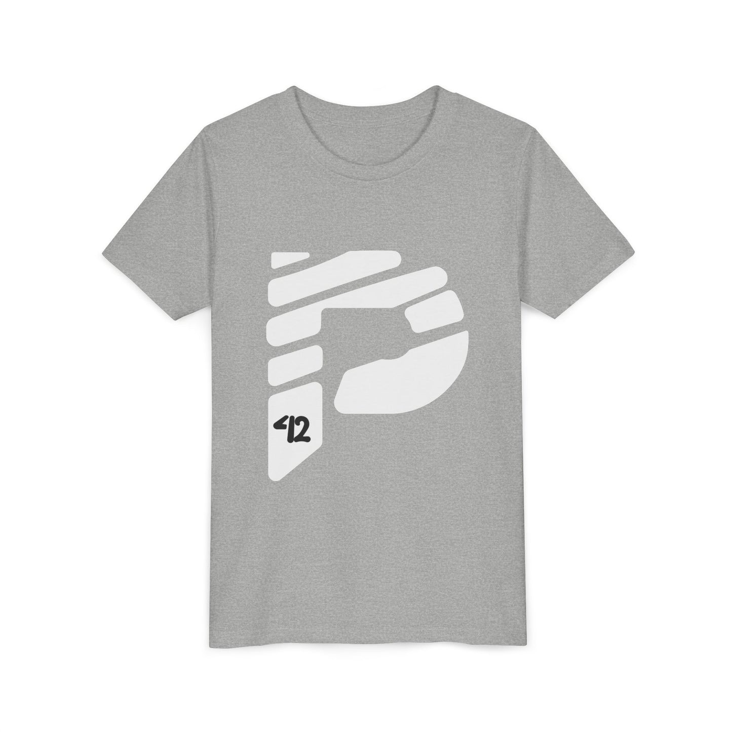 Youth Short Sleeve Color Rush White Tee