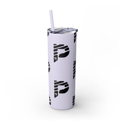 Color Rush Skinny Tumbler with Straw, 20oz