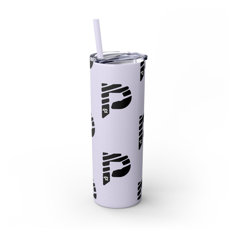Color Rush Skinny Tumbler with Straw, 20oz