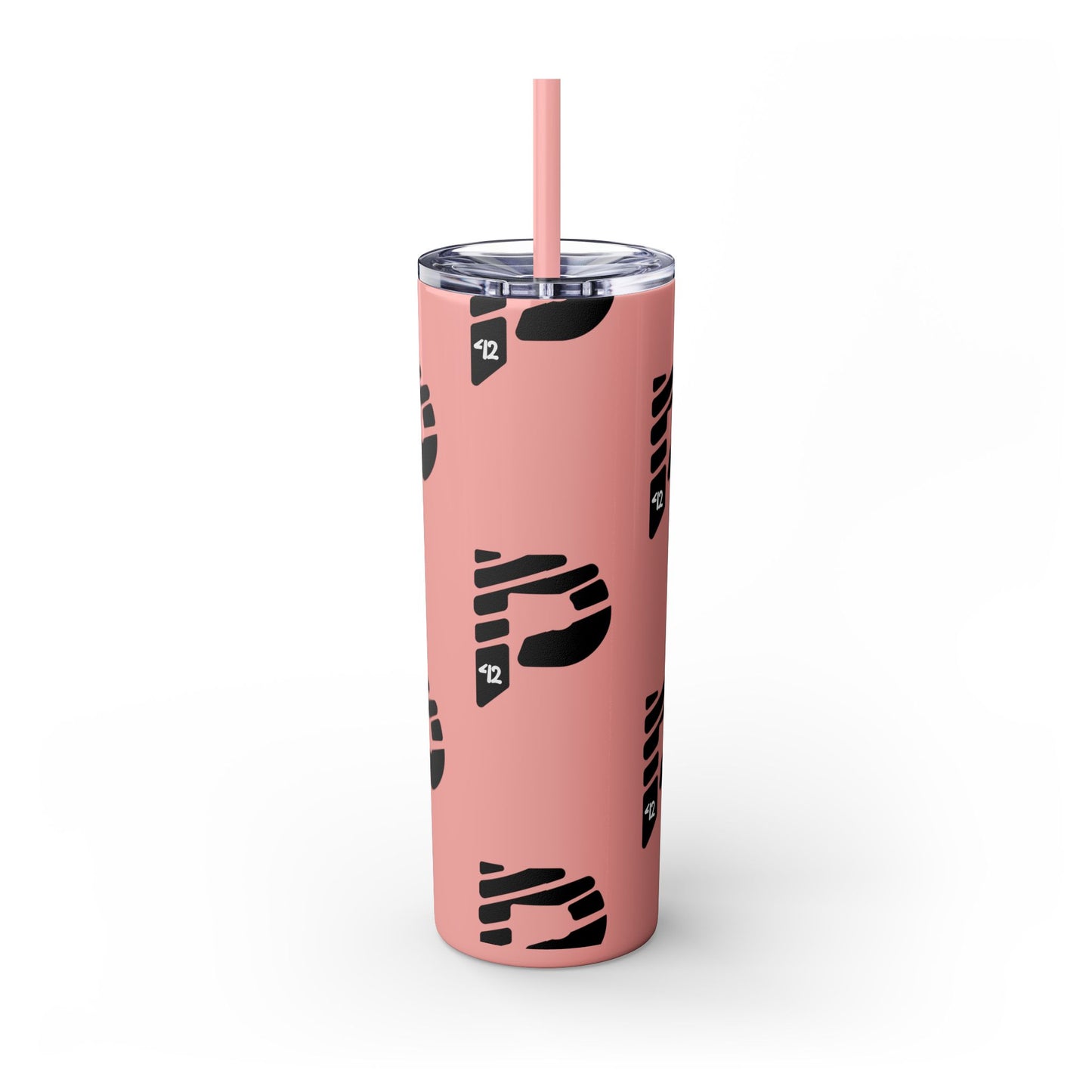 Color Rush Skinny Tumbler with Straw, 20oz