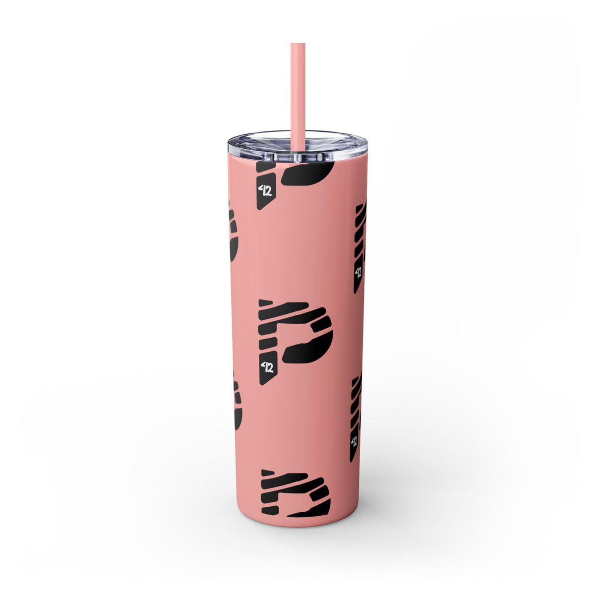 Color Rush Skinny Tumbler with Straw, 20oz