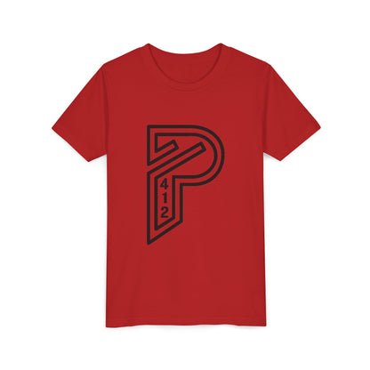 Youth Short Sleeve Bridges Color Rush Black Tee