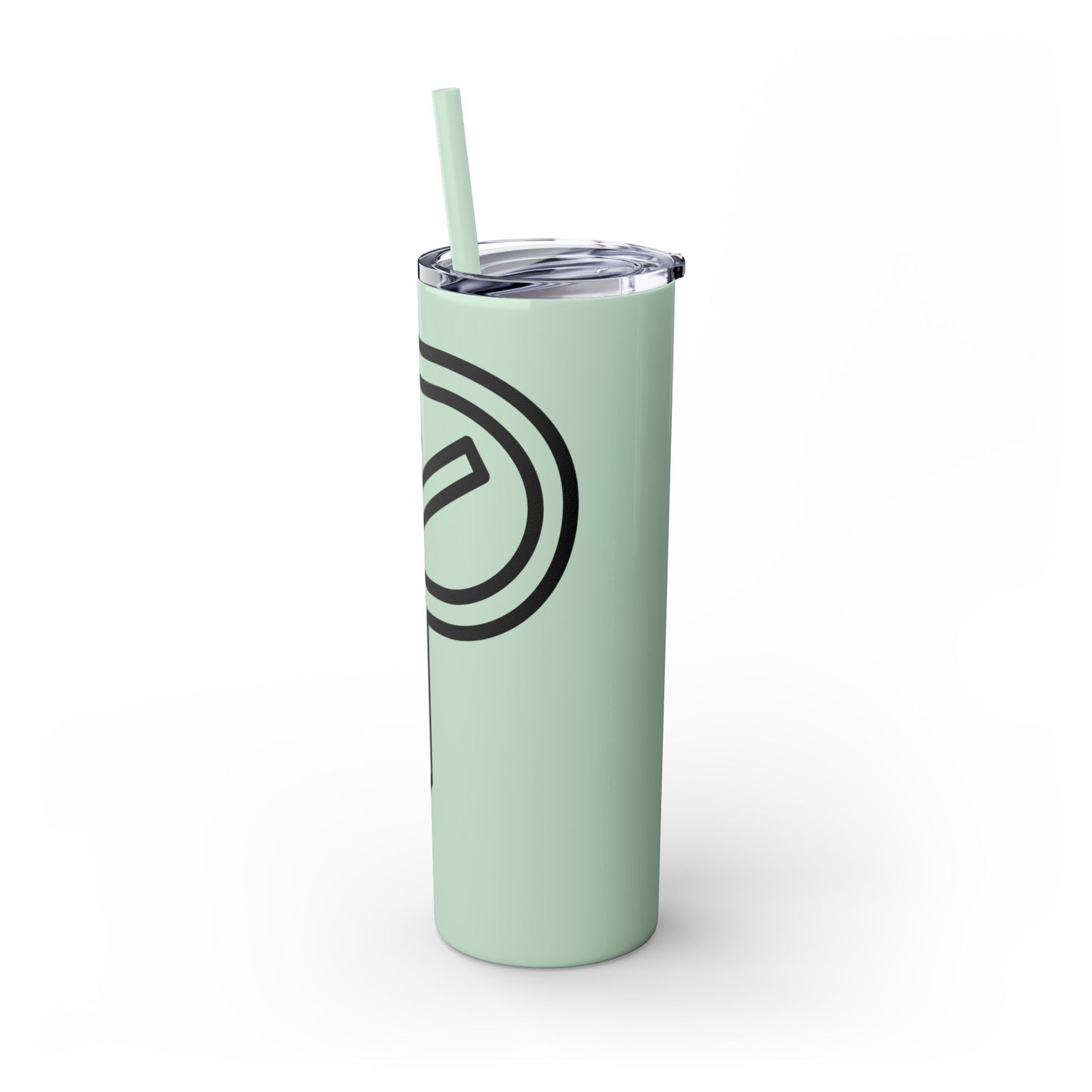 Bridges Skinny Tumbler with Straw, 20oz