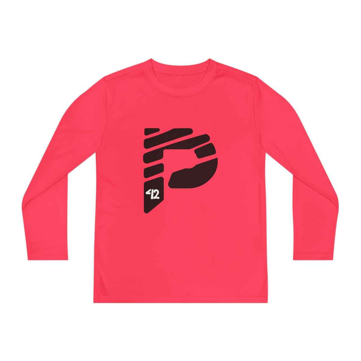 Youth Long Sleeve Color Rush Black Tee