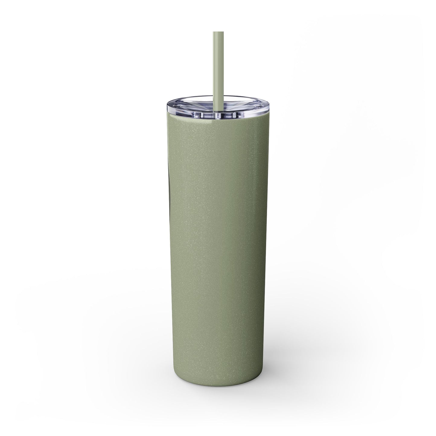 Bridges Skinny Tumbler with Straw, 20oz
