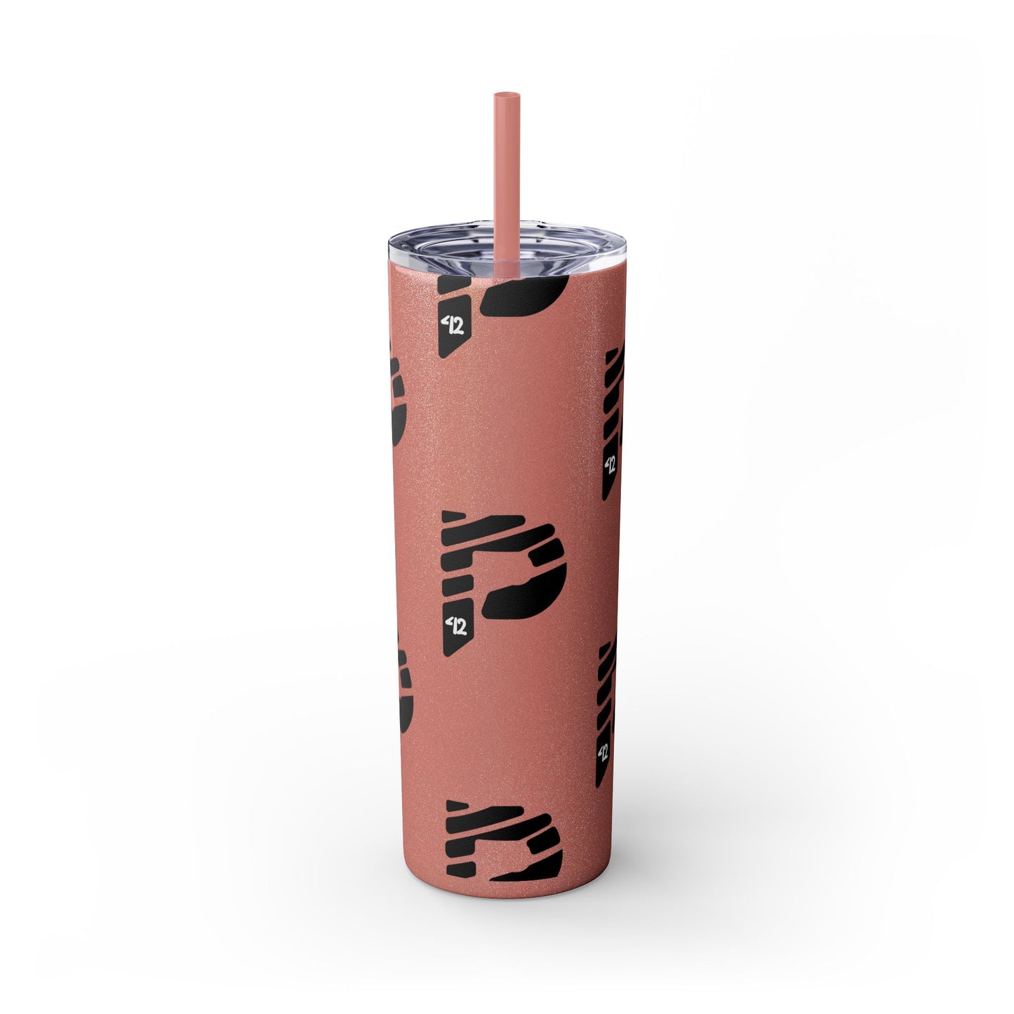 Color Rush Skinny Tumbler with Straw, 20oz