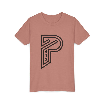 Youth Short Sleeve Bridges Color Rush Black Tee