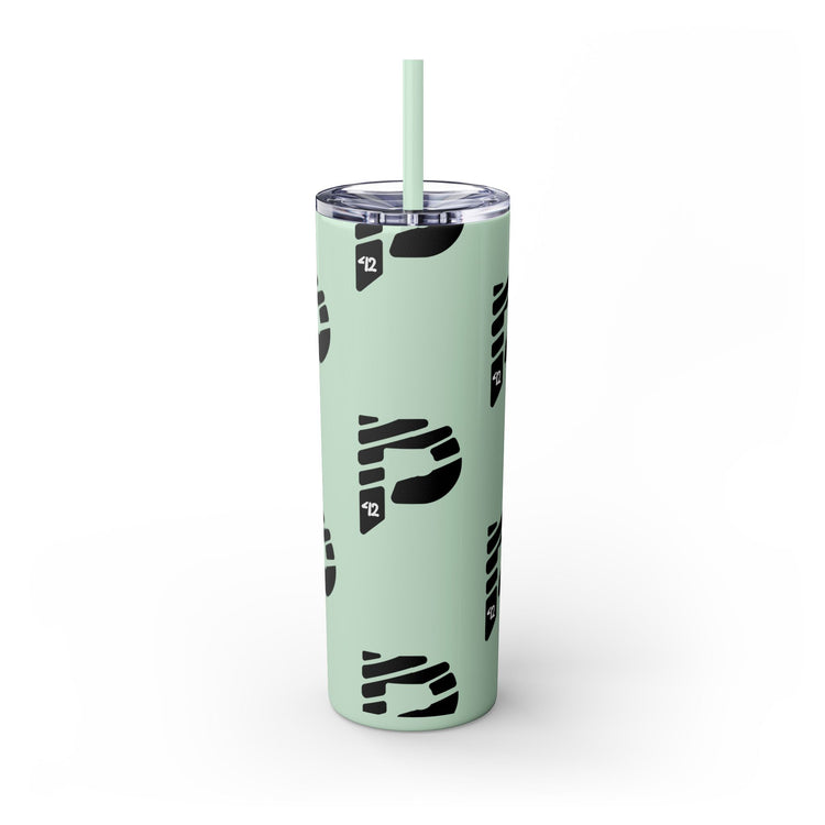 Color Rush Skinny Tumbler with Straw, 20oz