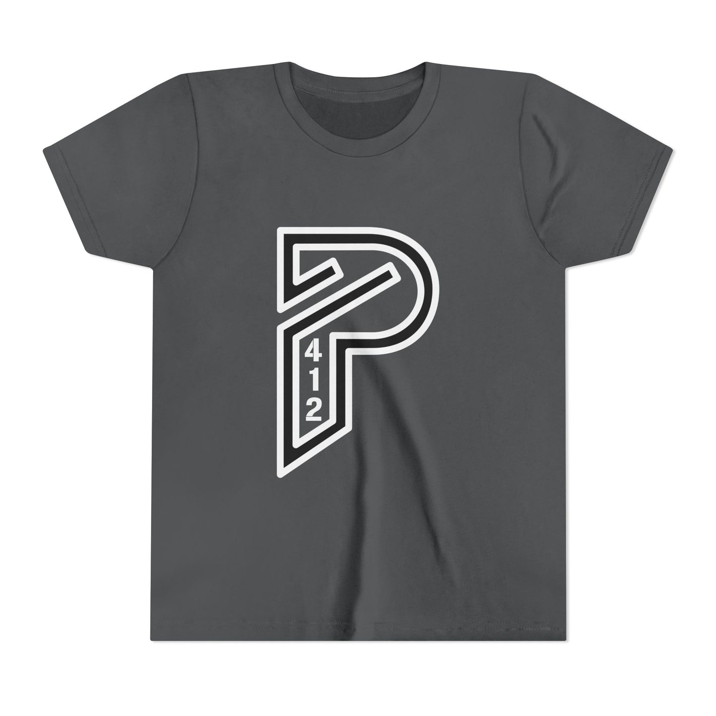 Youth Short Sleeve Bridges Color Rush White Tee