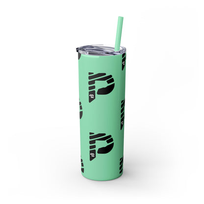 Color Rush Skinny Tumbler with Straw, 20oz