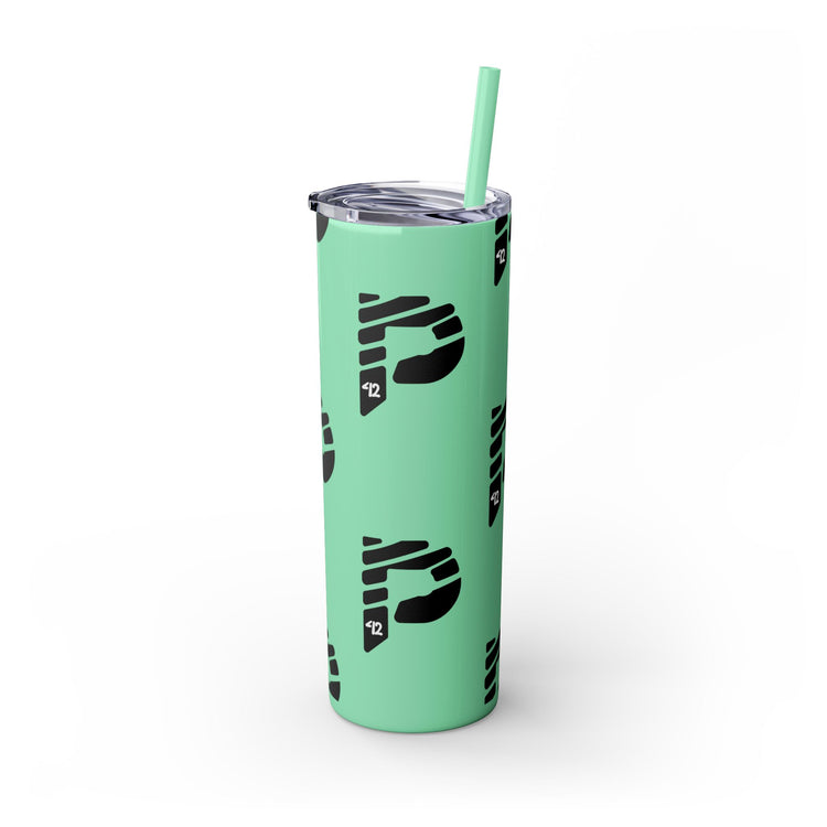 Color Rush Skinny Tumbler with Straw, 20oz