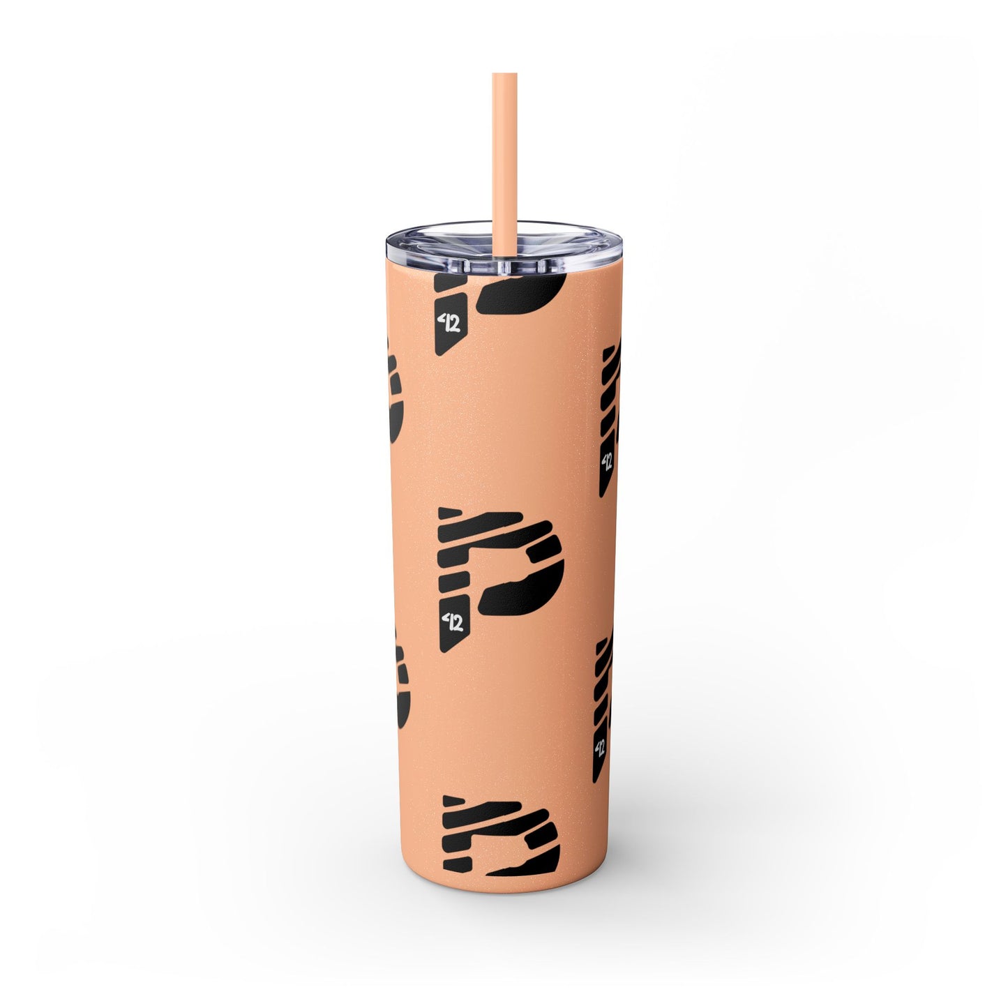 Color Rush Skinny Tumbler with Straw, 20oz