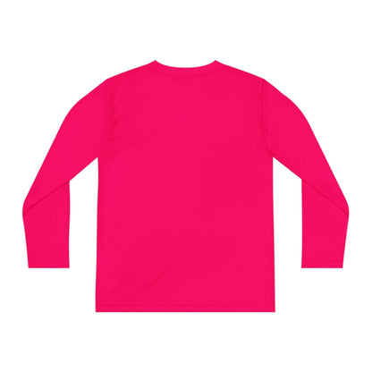 Youth Long Sleeve Bridges Color Rush White Tee