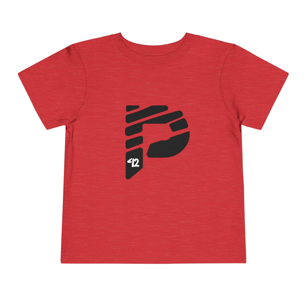 Toddler Short Sleeve Color Rush Black Tee