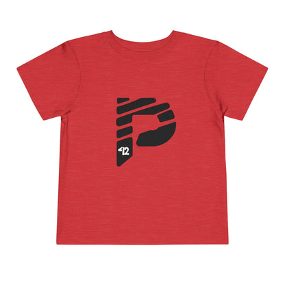 Toddler Short Sleeve Color Rush Black Tee