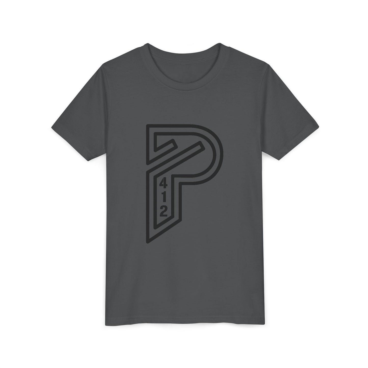 Youth Short Sleeve Bridges Color Rush Black Tee