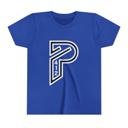 Youth Short Sleeve Bridges Color Rush White Tee