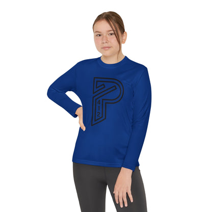 Youth Long Sleeve Bridges Color Rush Black Tee