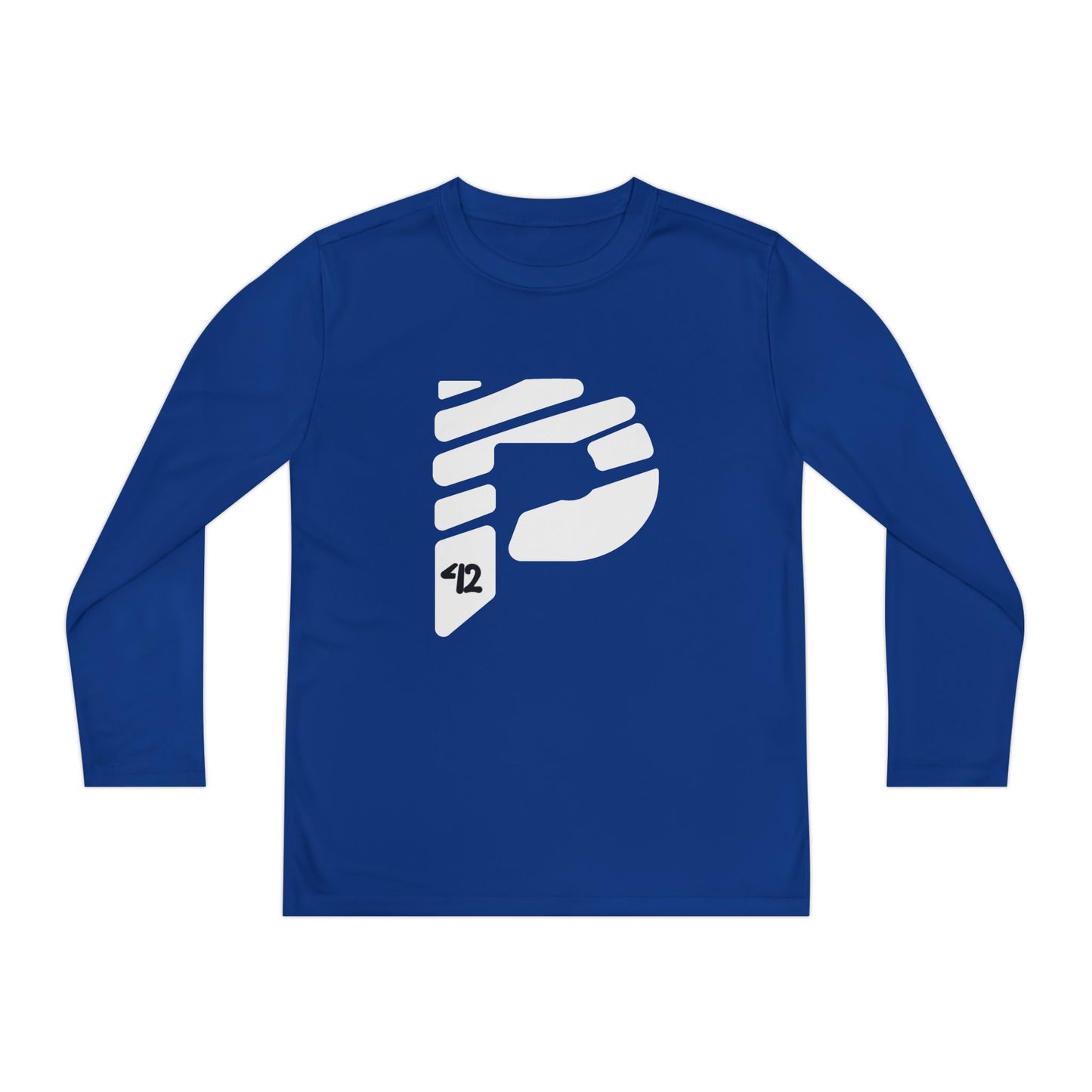 Youth Long Sleeve Color Rush White Tee