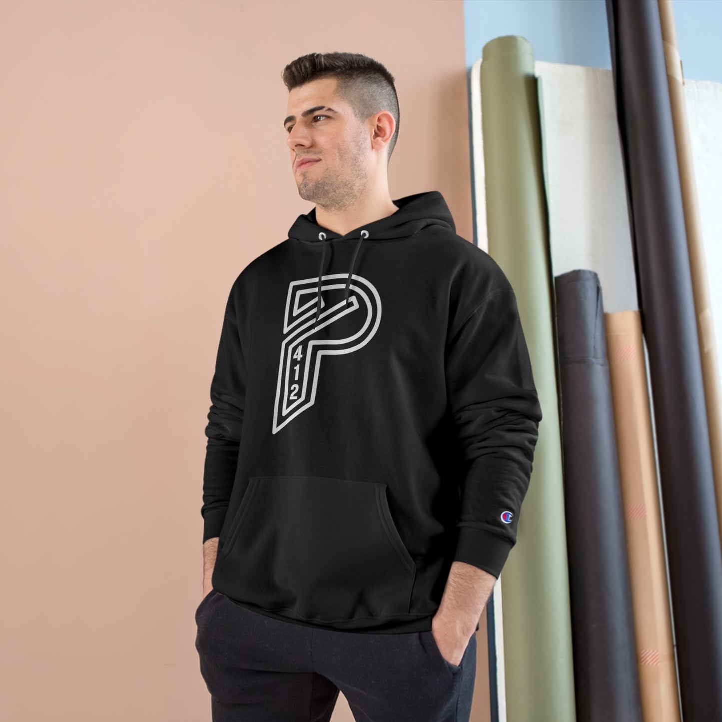 Bridges Color Rush White Champion Hoodie