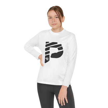 Youth Long Sleeve Color Rush Black Tee
