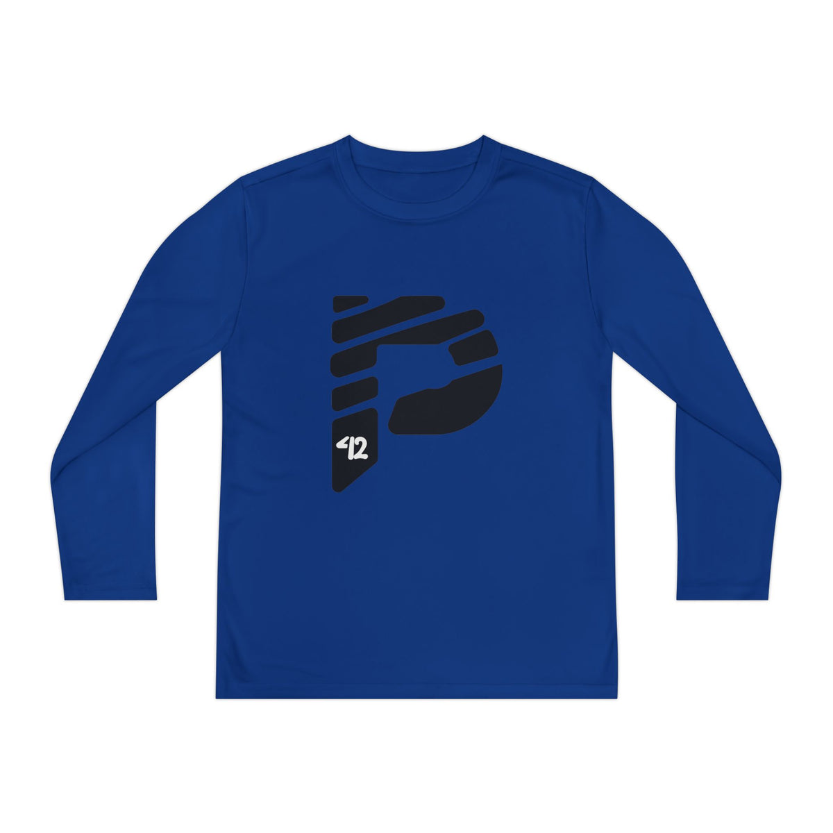 Youth Long Sleeve Color Rush Black Tee