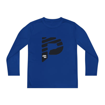 Youth Long Sleeve Color Rush Black Tee