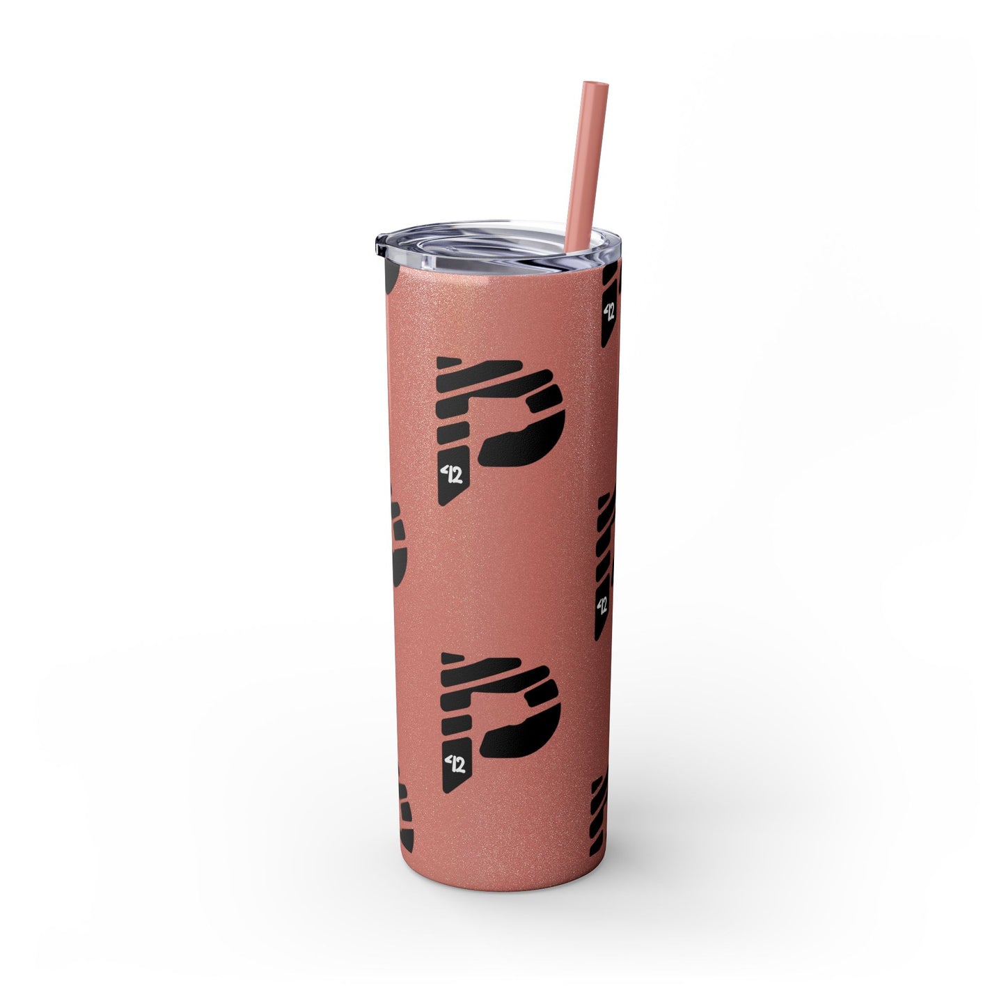 Color Rush Skinny Tumbler with Straw, 20oz