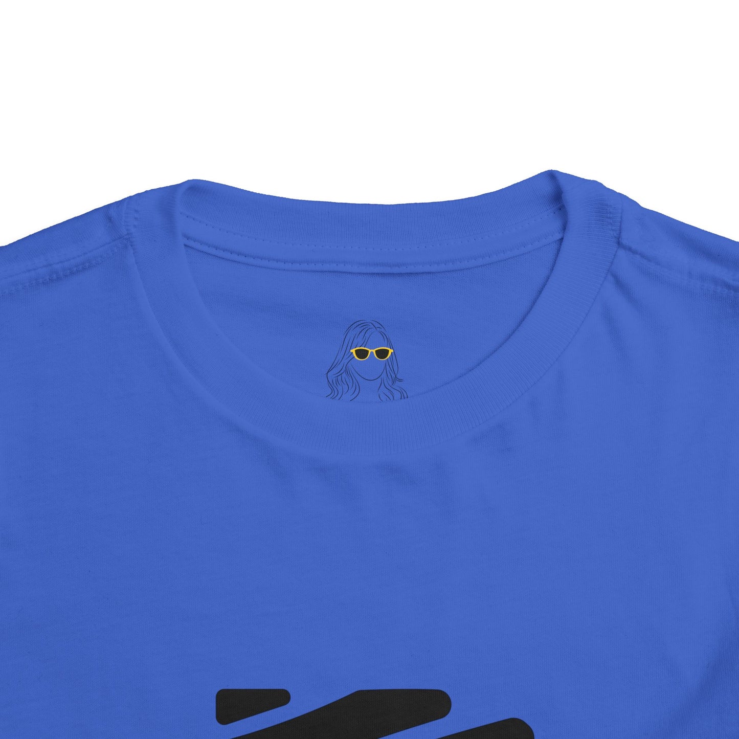 Toddler Short Sleeve Color Rush Black Tee