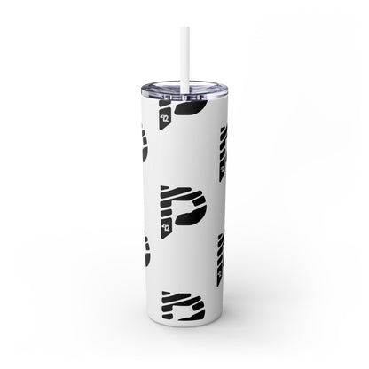 Color Rush Skinny Tumbler with Straw, 20oz