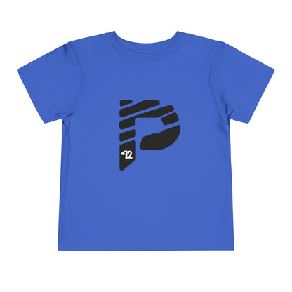 Toddler Short Sleeve Color Rush Black Tee