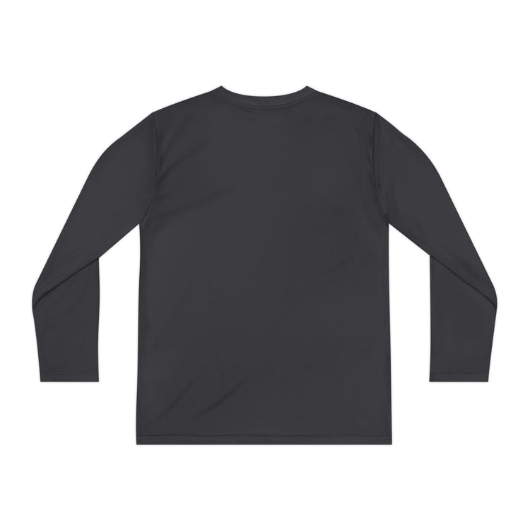 Youth Long Sleeve Color Rush Black Tee