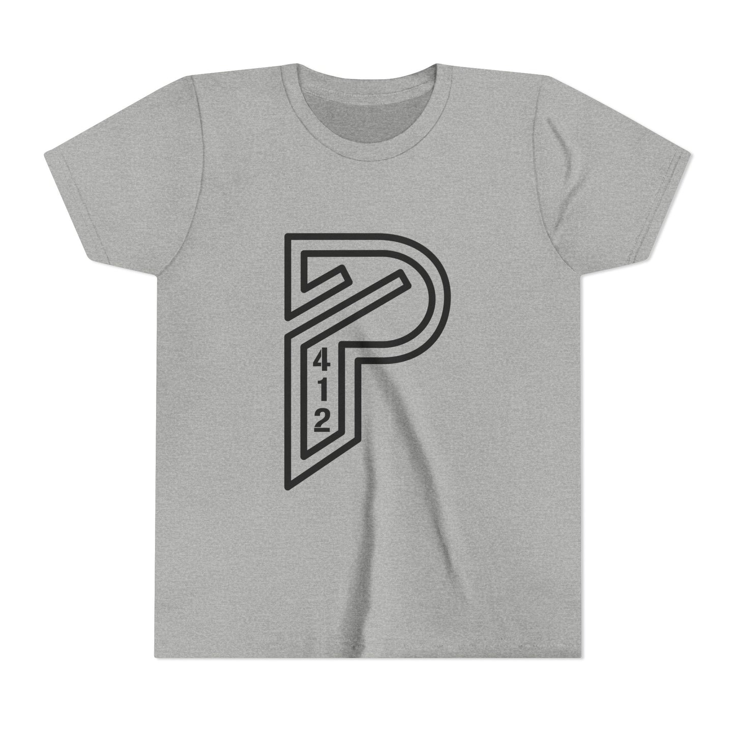 Youth Short Sleeve Bridges Color Rush Black Tee