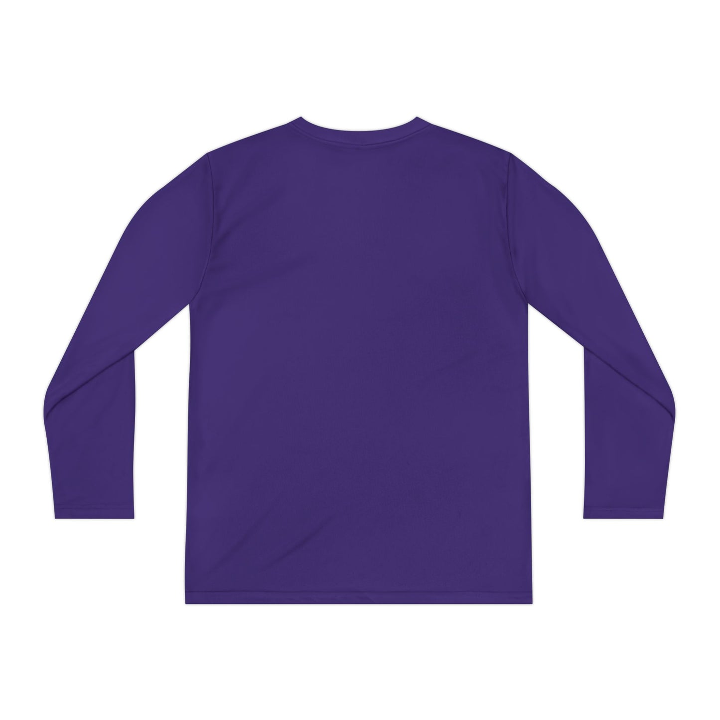 Youth Long Sleeve Color Rush White Tee