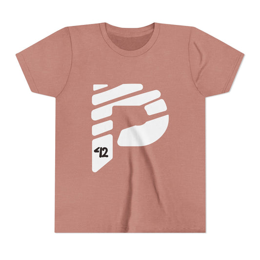 Youth Short Sleeve Color Rush White Tee