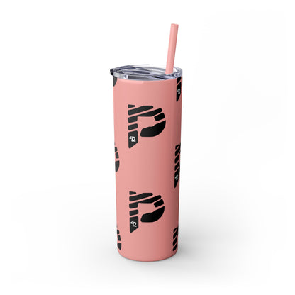 Color Rush Skinny Tumbler with Straw, 20oz