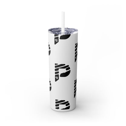 Color Rush Skinny Tumbler with Straw, 20oz