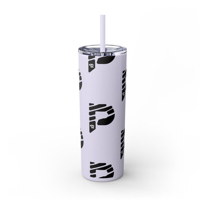 Color Rush Skinny Tumbler with Straw, 20oz